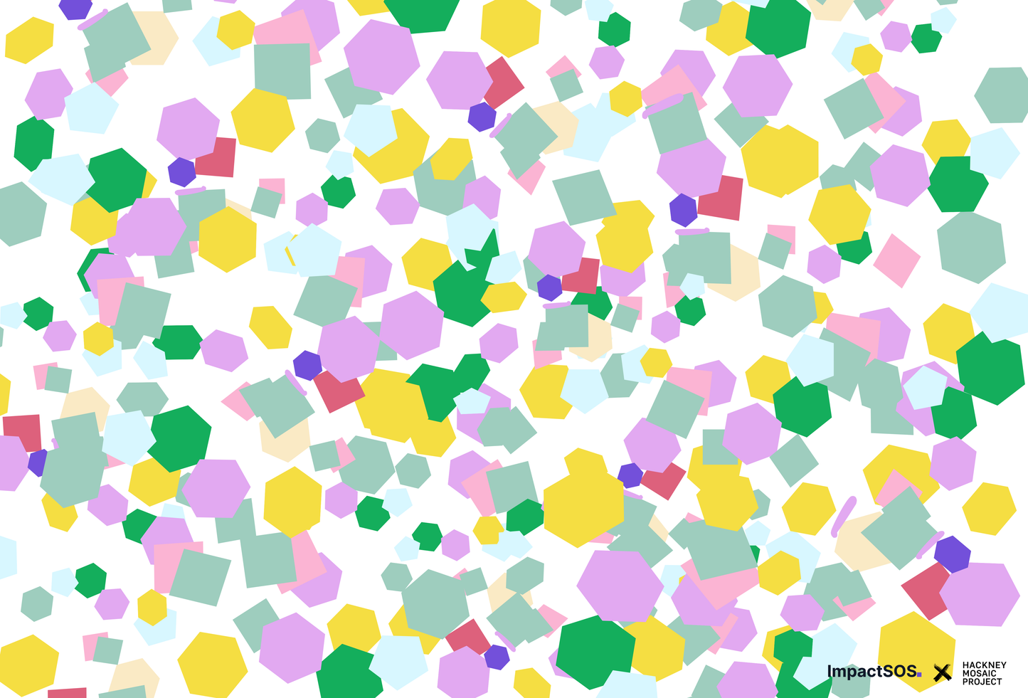 Hackney Mosaic Wrapping Paper