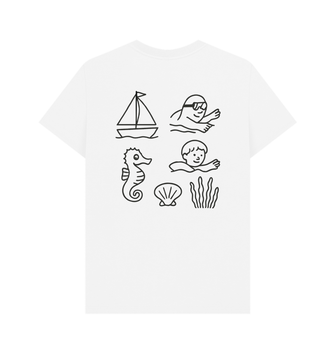 White Printed T-shirt