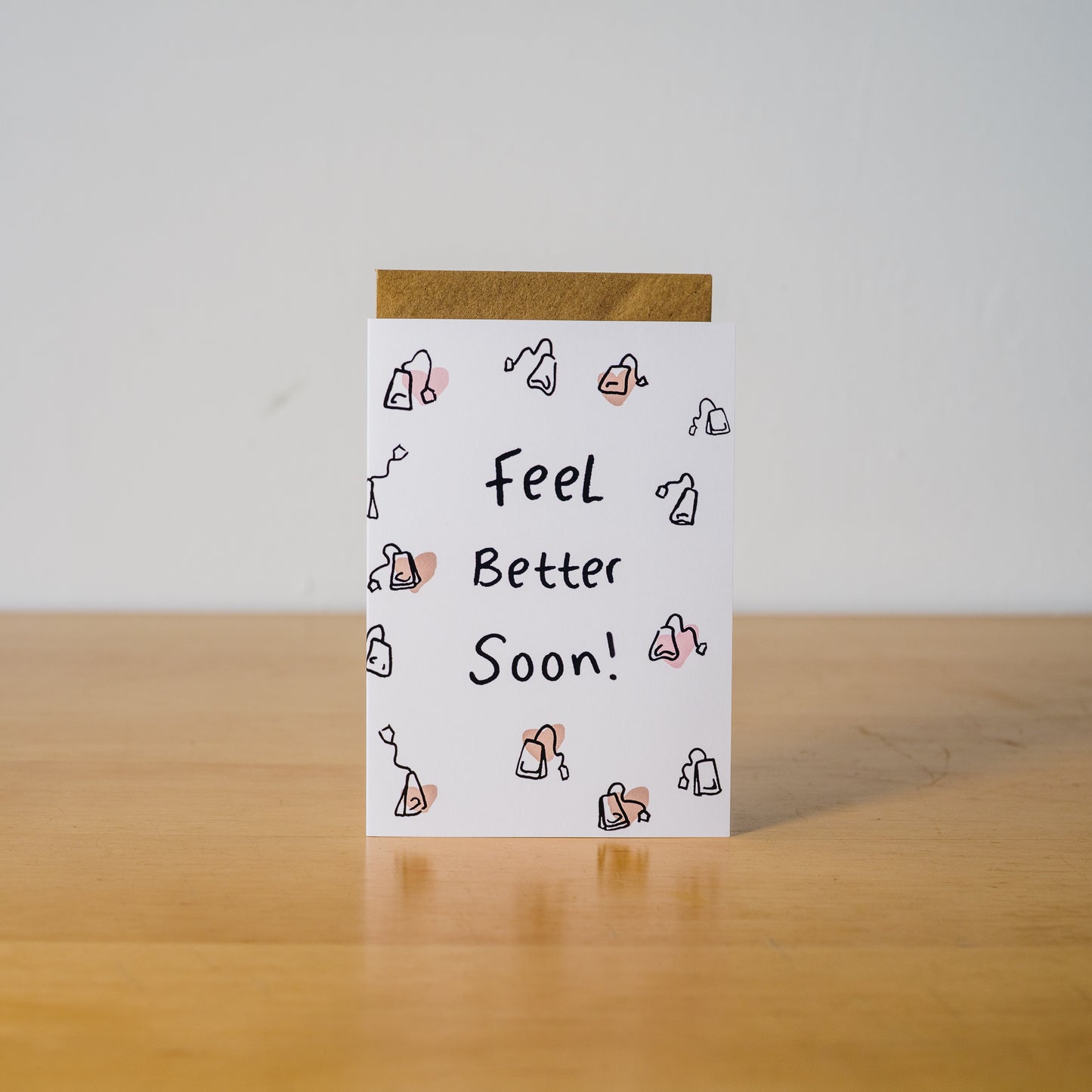 Hackney Herbal "Feel better soon" card