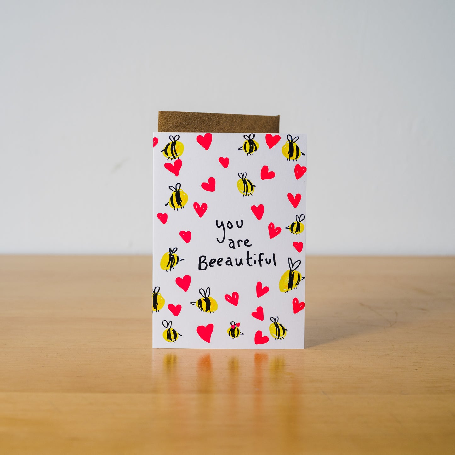 E14 Honey "You are beeautiful" Card