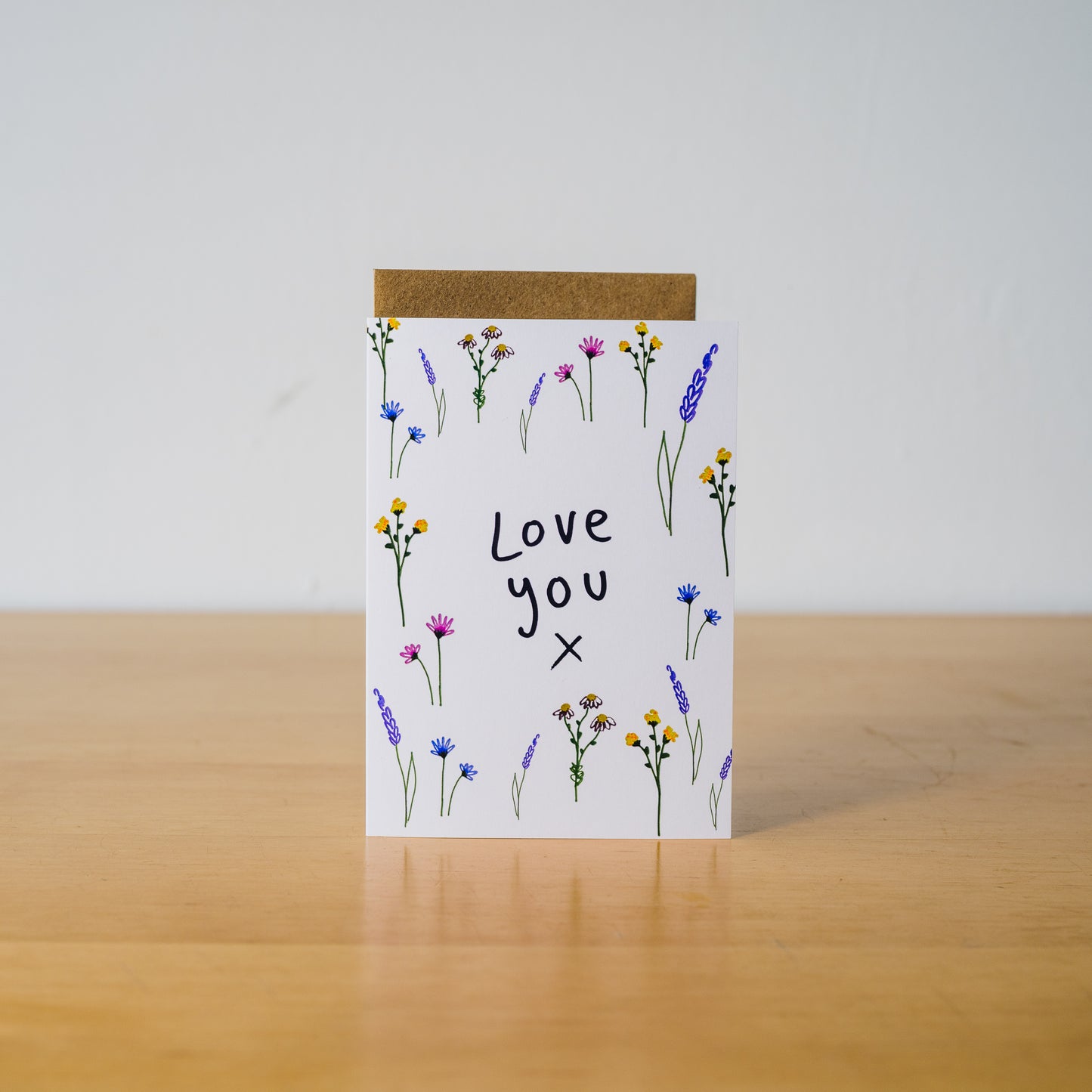 Health Garden Clinic "Love you" card