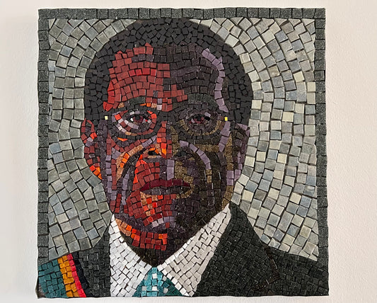 Hackney Mosaic Art Work (President Mugabe)