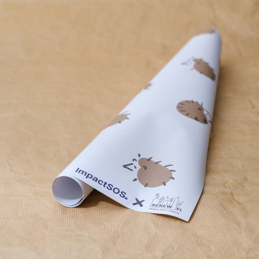 Renewel Wrapping Paper(Hedgehog)