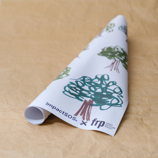 Forest Recycling Project Wrapping Paper (Tree)