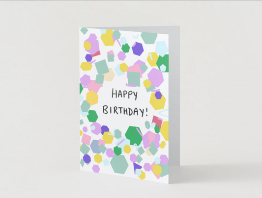 Hackney Mosaic "Happy Birthday" card