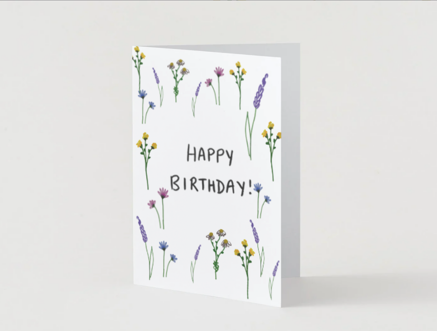 Health Garden Clinic "Happy Birthday!" card