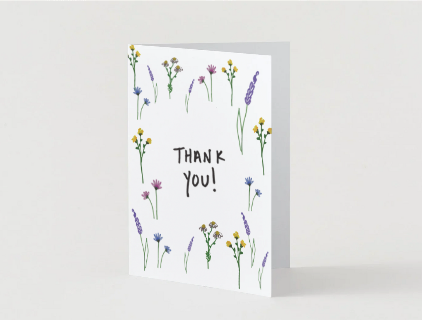 Health Garden Clinic "Thank you" card