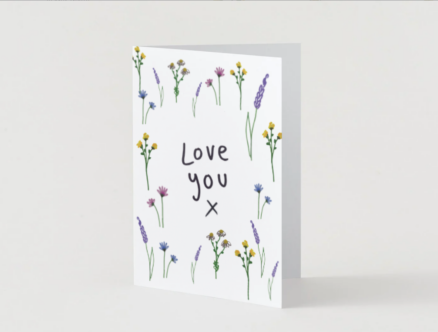 Health Garden Clinic "Love you" card