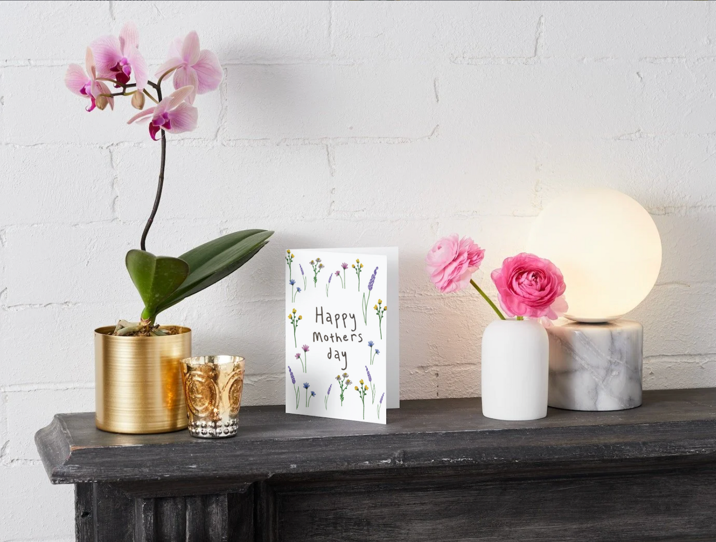 Health Garden Clinic "Happy mothers day" card