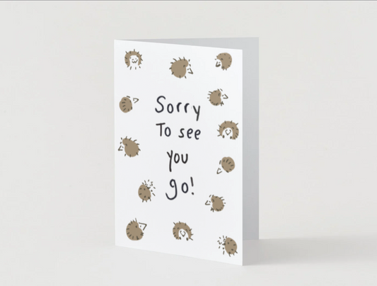 Renewel "Sorry to see you go!" Card
