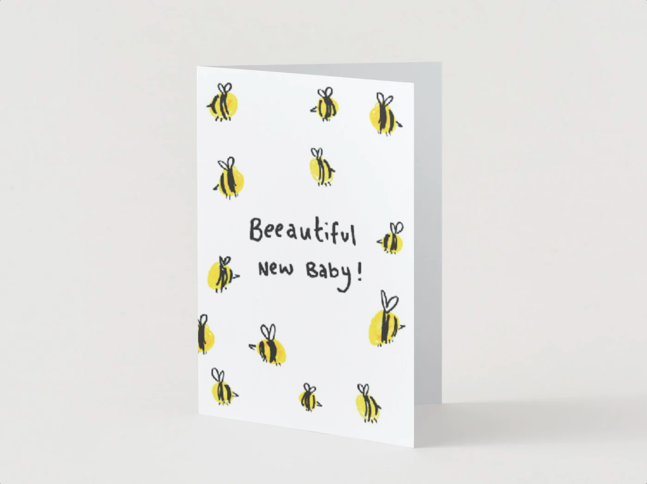 E14 Honey "Beetautiful New Baby" Card
