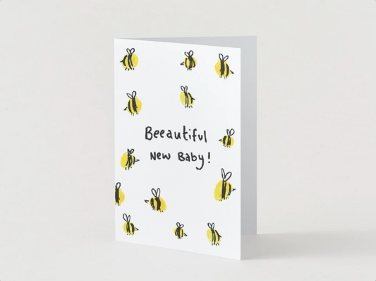 E14 Honey "Beetautiful New Baby" Card