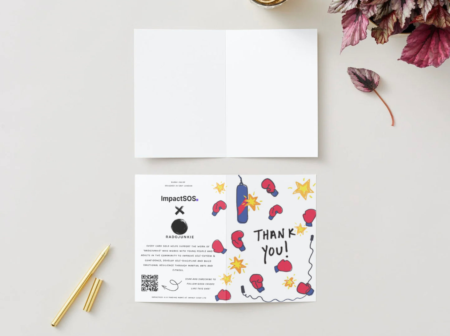 Radojunkie "Thank you!" Card